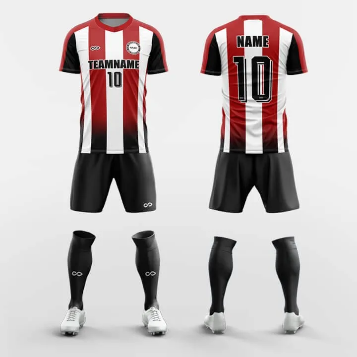 Promising-Custom Soccer Jerseys Kit Sublimated Design