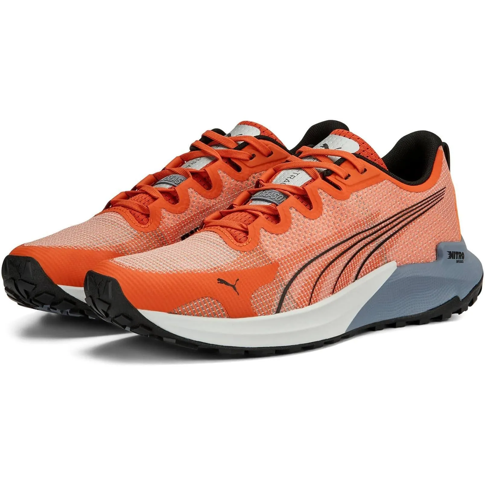 Puma Fast-Trac Nitro Mens Trail Running Shoes - Red