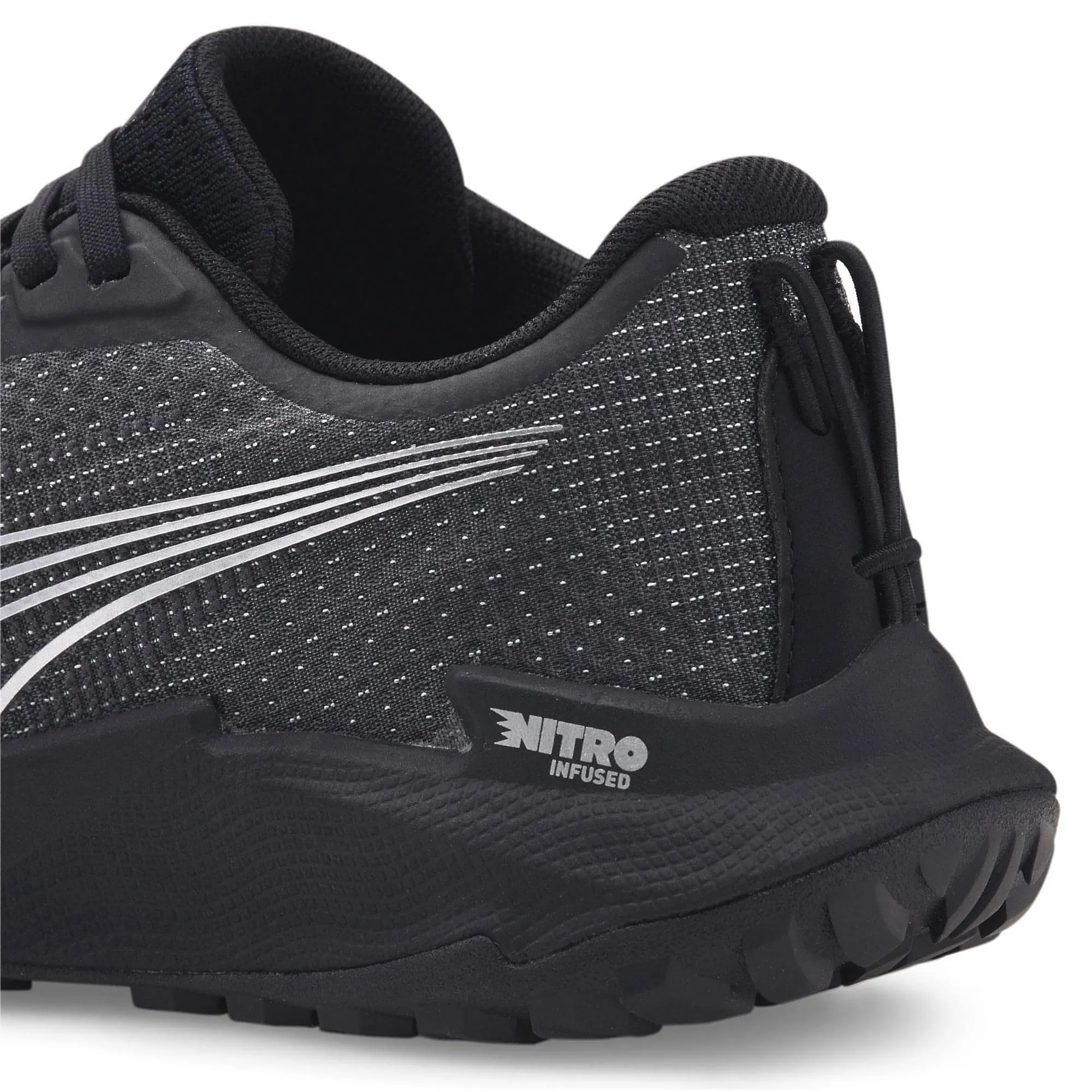 Puma Fast-Trac Nitro Womens Trail Running Shoes - Black