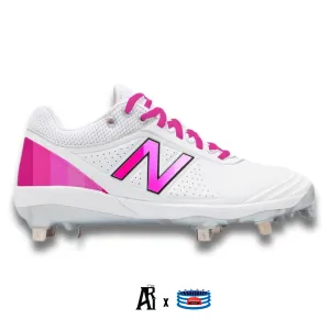 "Pink Gradient" New Balance Women's FUSEV2 Cleats