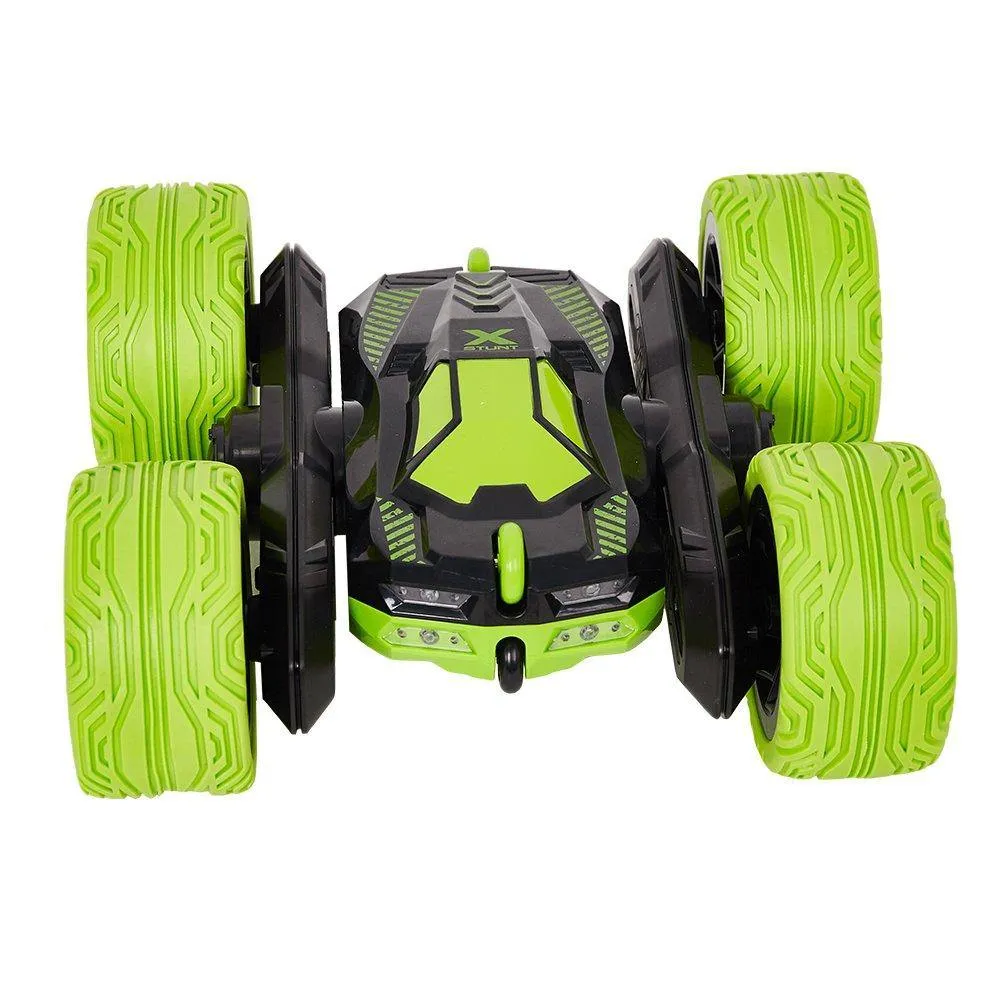 RC Cars Off-Road, 4WD Remote Control Monster Truck Rotate 360 Double Sided Race Car /Green