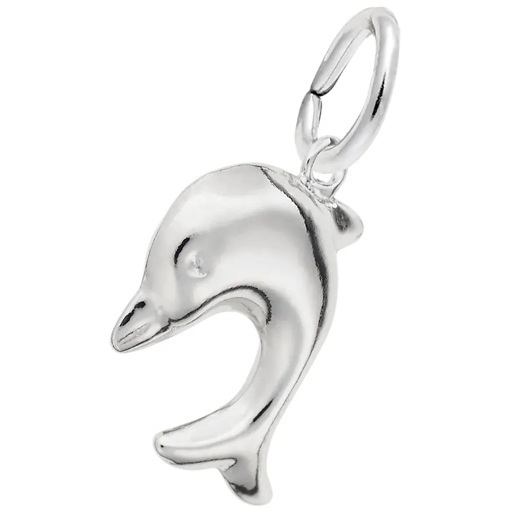 Rembrandt Charms - Diving Dolphin Charm - 2295