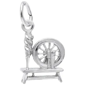 Rembrandt Charms - Spinning Wheel Charm - 0470