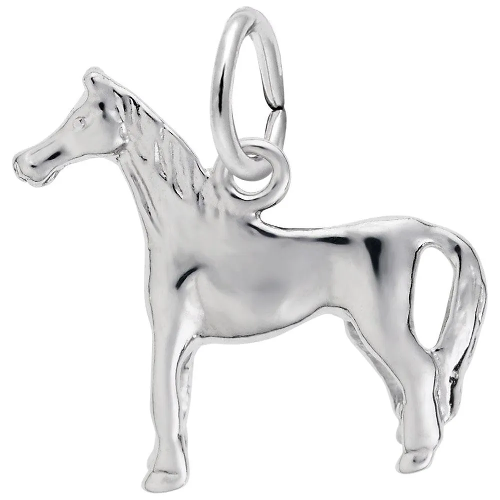 Rembrandt Charms - Standing Horse Charm - 0413