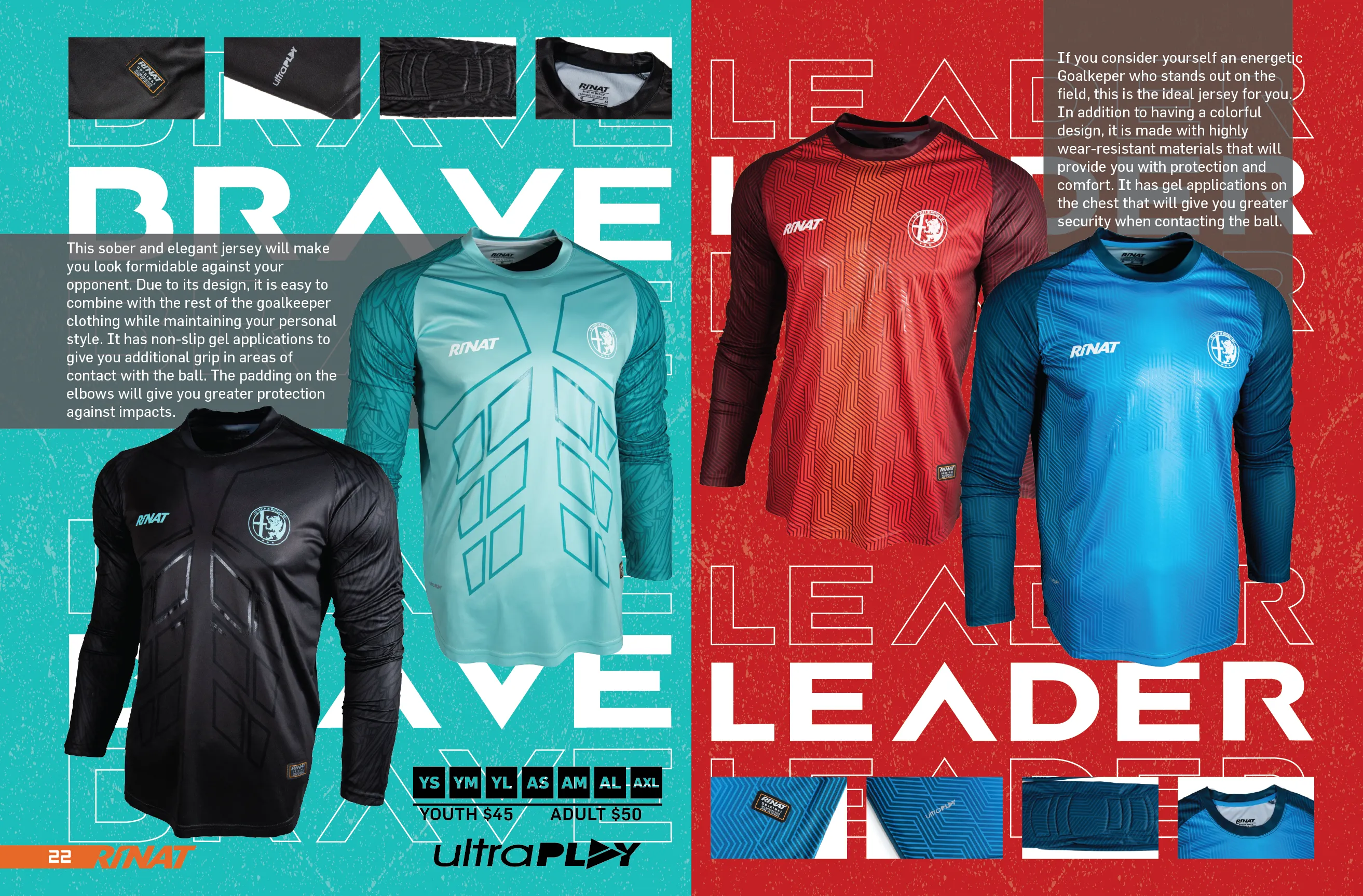 Rinat BRAVE Goalkeeper Jersey with Free Number!