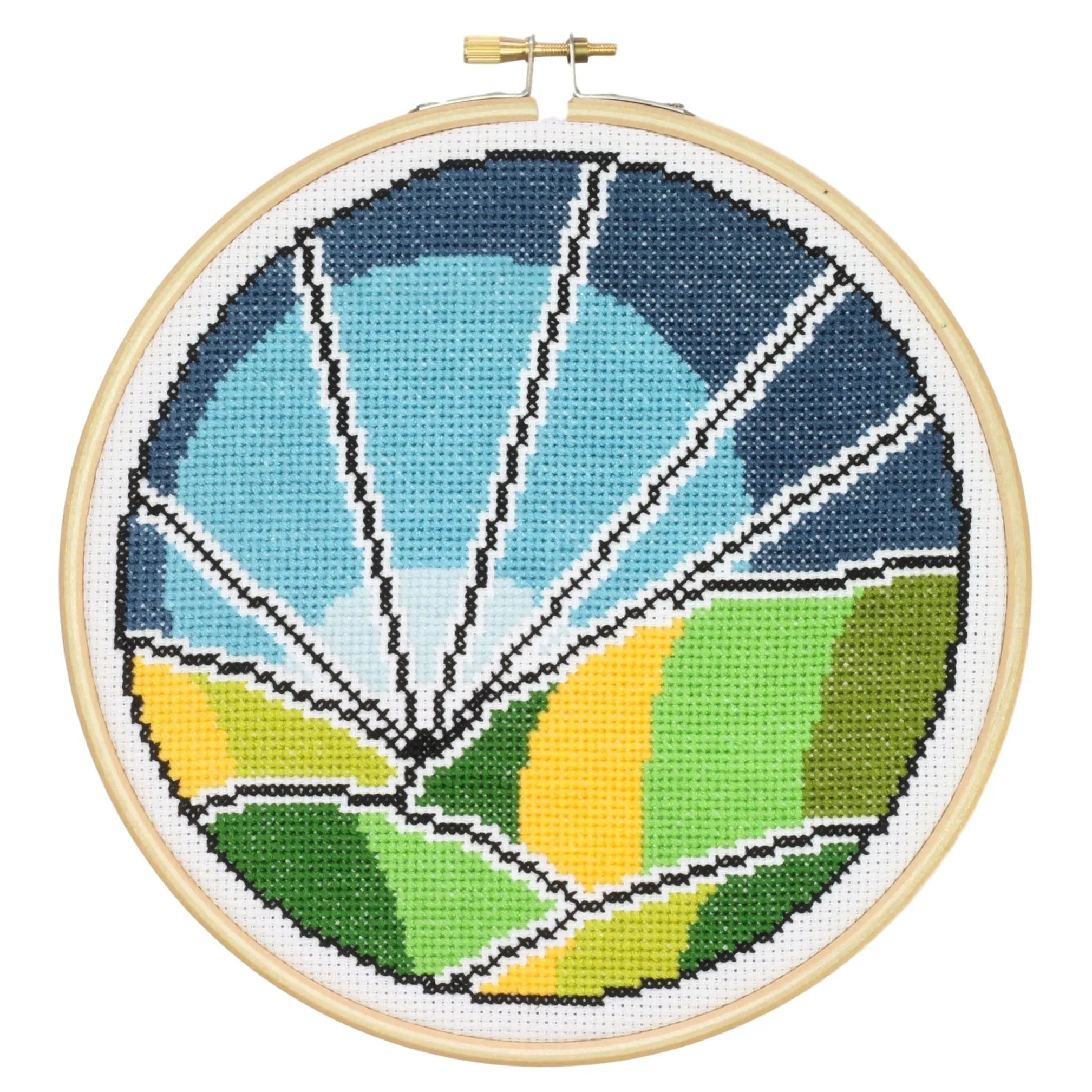 Rolling Fields Cross Stitch Kit