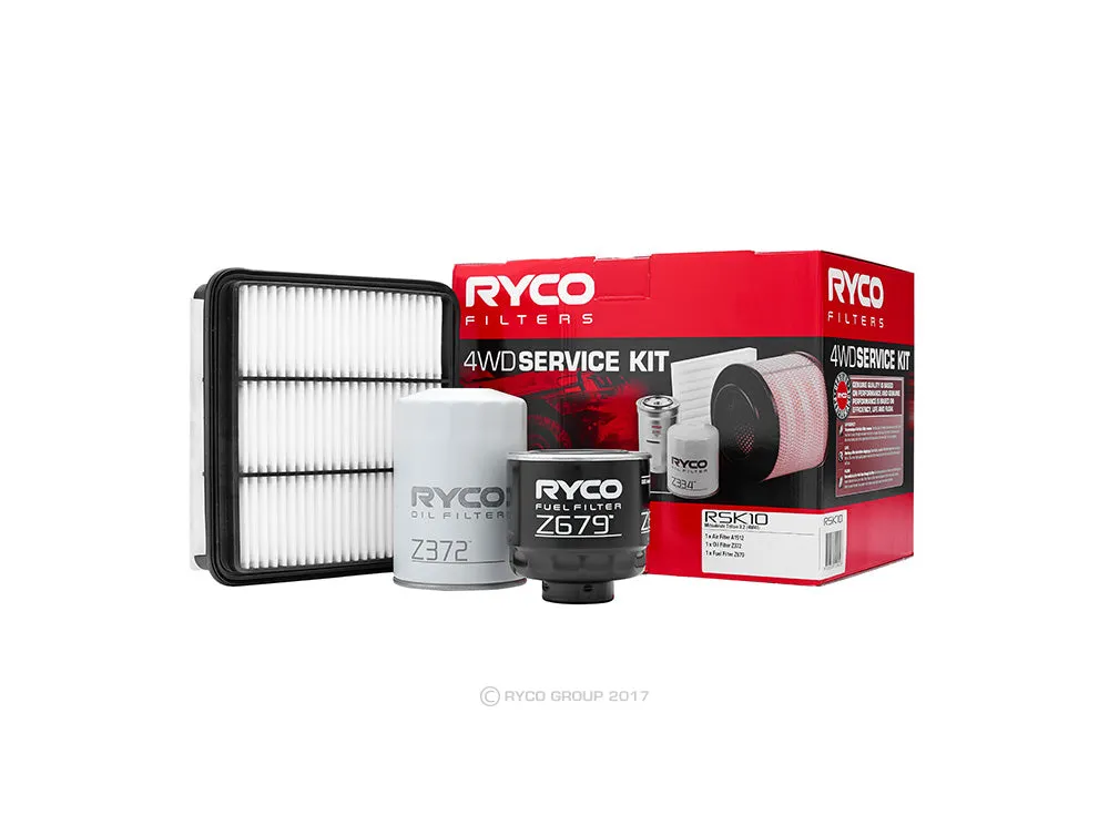 RYCO Filters 4WD Kit to suit Mitsubishi Triton 3.2L (4M41) - RSK10