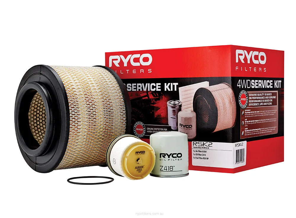 RYCO Filters 4WD Kit to suit Toyota Hilux KUN16/KUN26 - RSK2