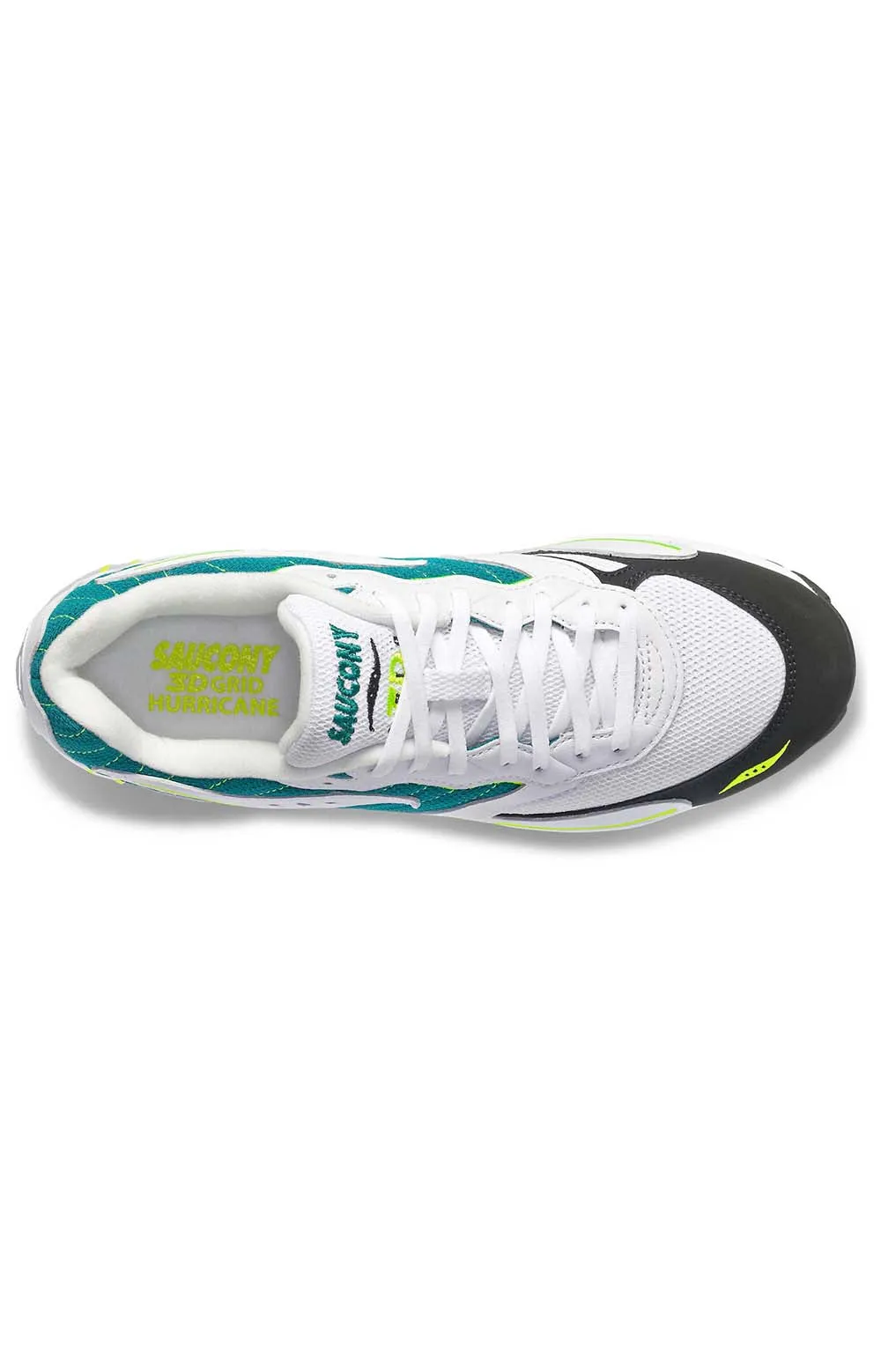 (S70646-1) 3D Grid Hurricane Shoes - White/Green