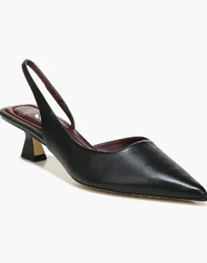 Sarto Devin 2 Slingback Heels-Black