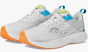 Saucony- Ride KDZ Grey Blue Citron