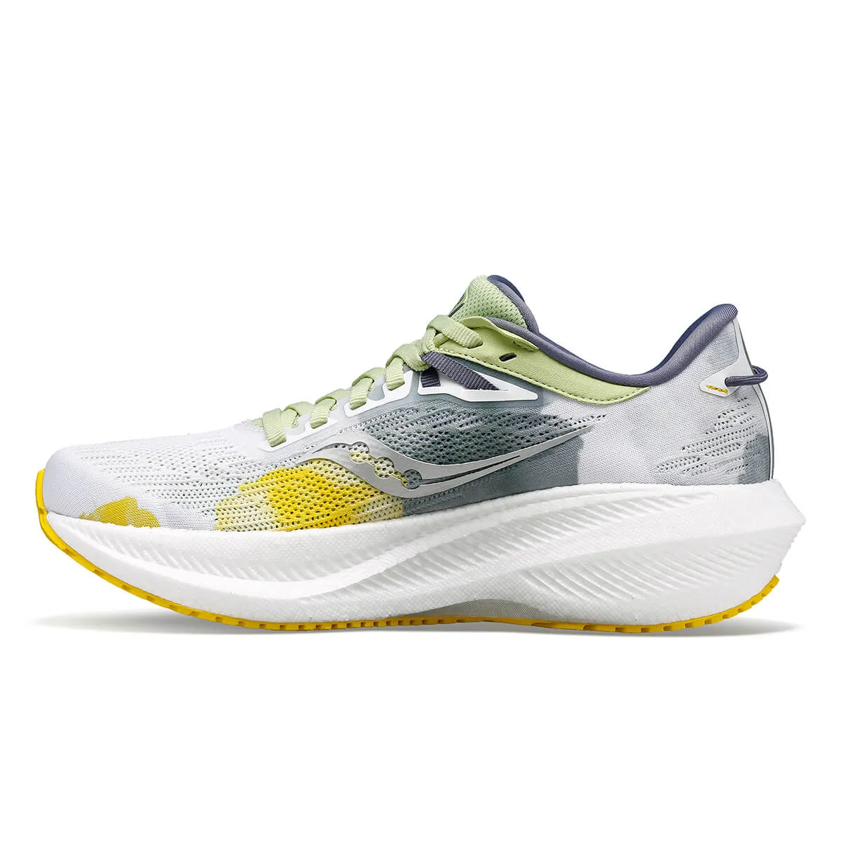 Saucony Triumph 21 Womens | White/fern