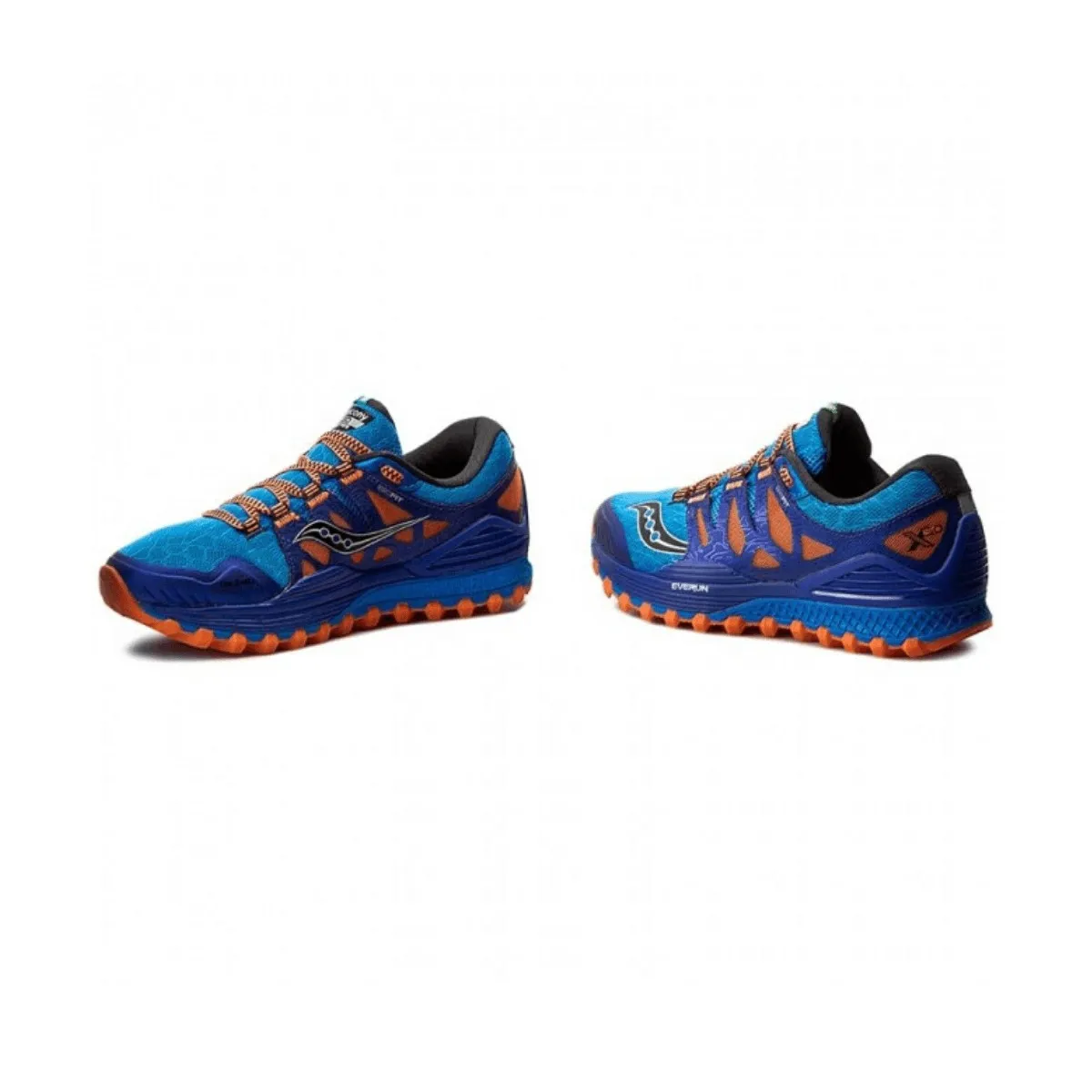 Saucony Xodus ISO Running Shoes Blue Orange