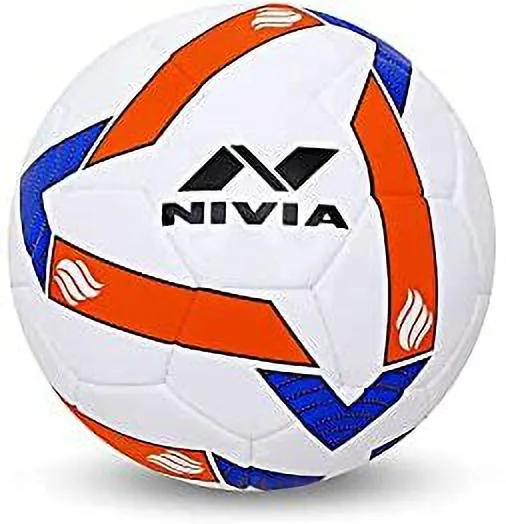 Shining Star Rubber Football | Size 5 | (Multicolour | Soccer)