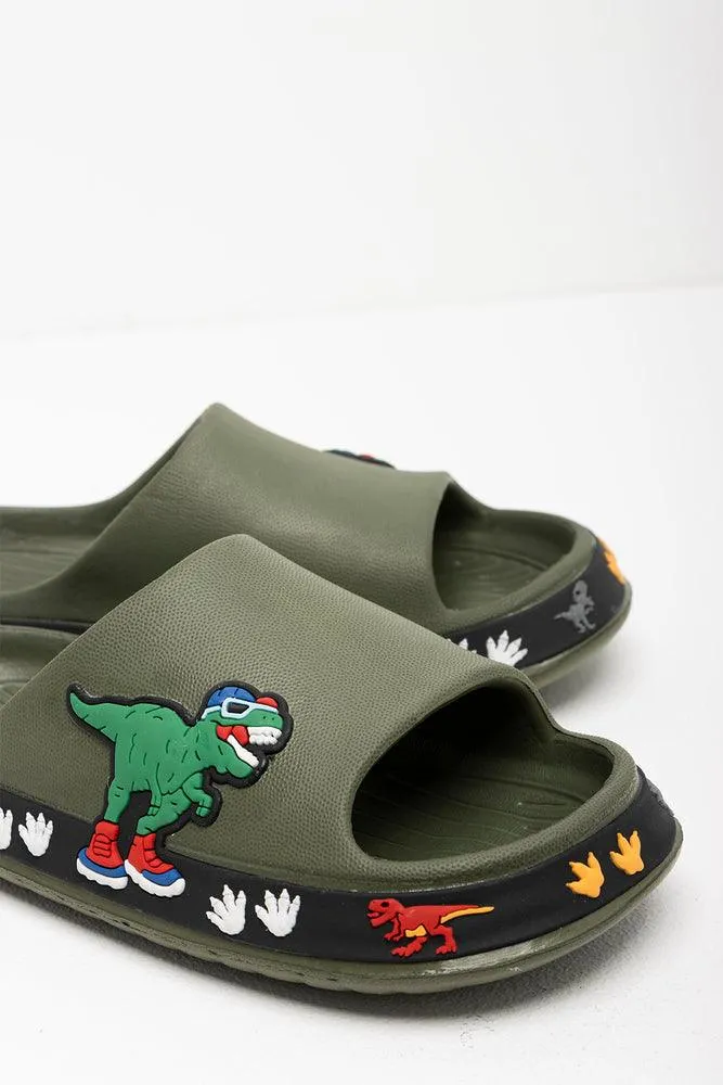 Slide Olive Green