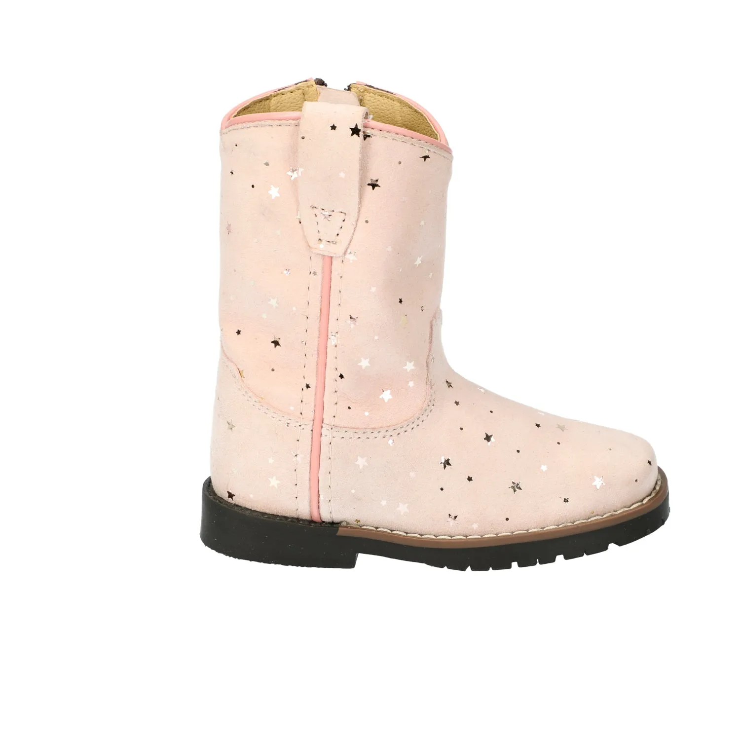 Smoky Mountain Boots Unisex Autry Pink Leather Cowboy Boots