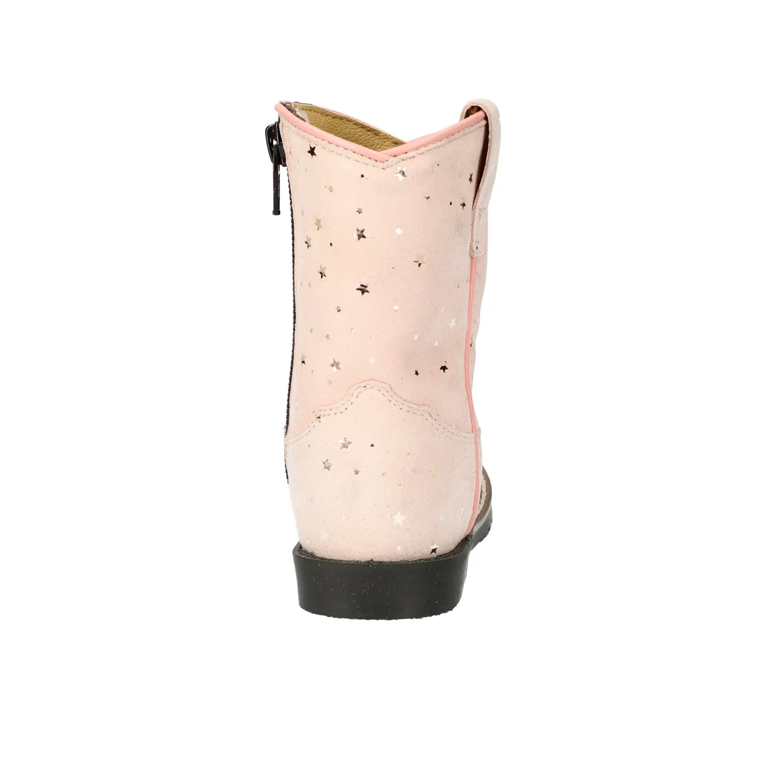 Smoky Mountain Boots Unisex Autry Pink Leather Cowboy Boots