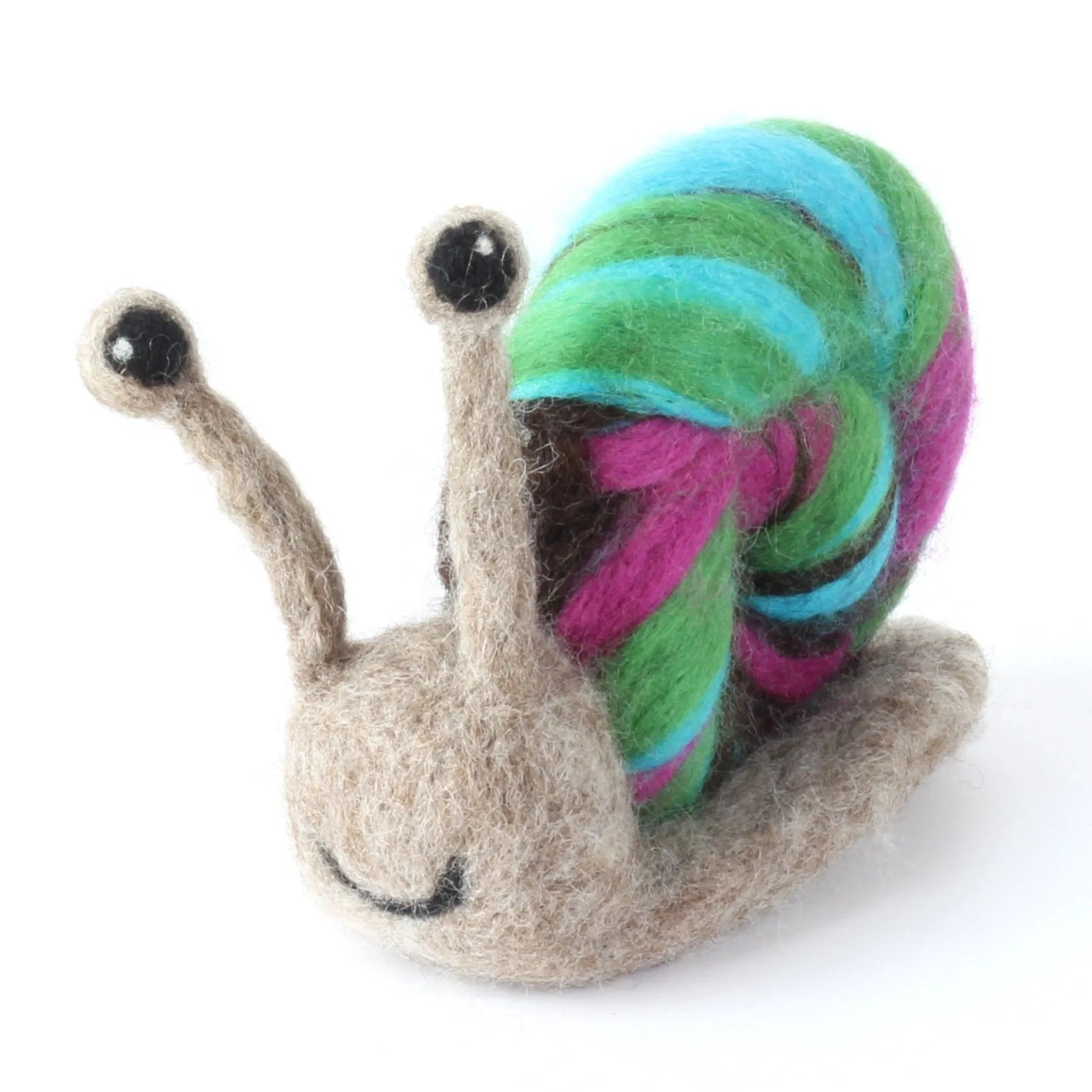 Snail Needle Felting Kit