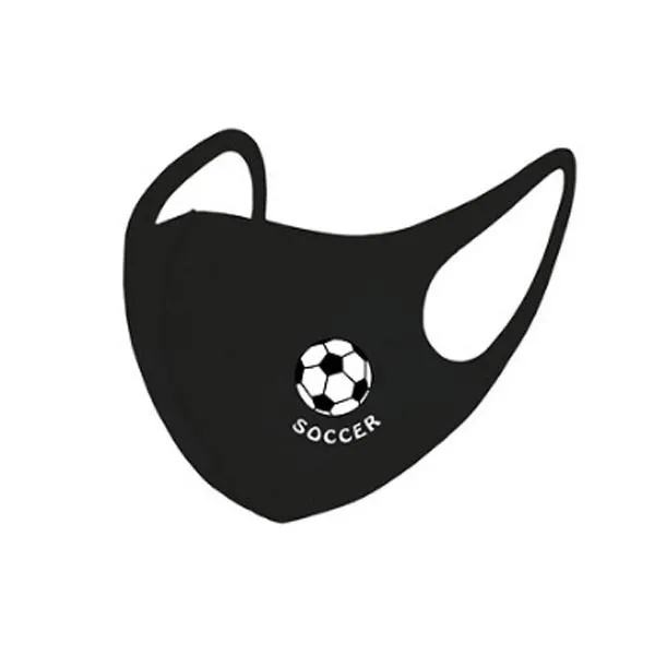 Social Distancing Reusable Kids Mask - Soccer