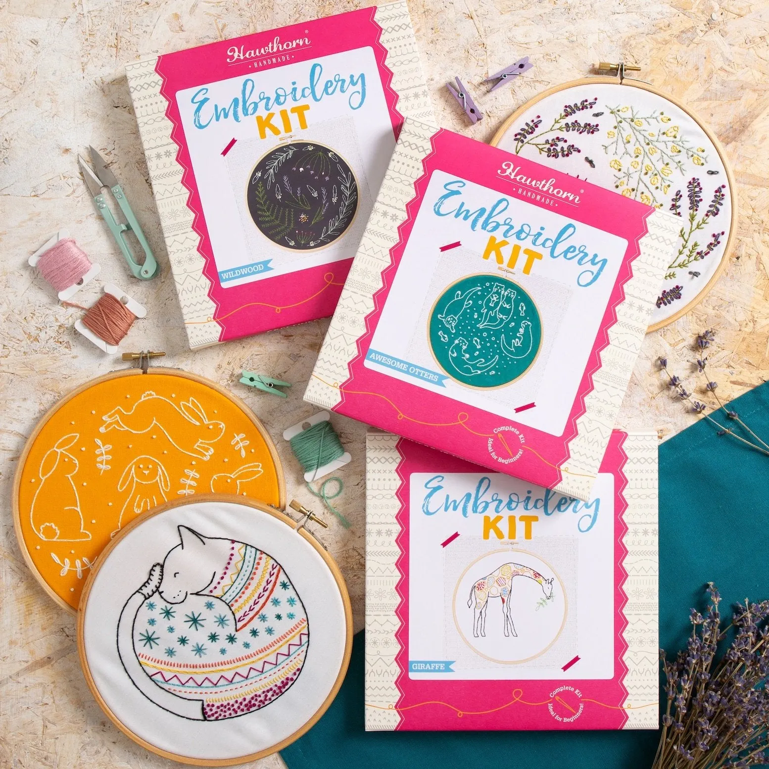 Spring Posy Embroidery Kit