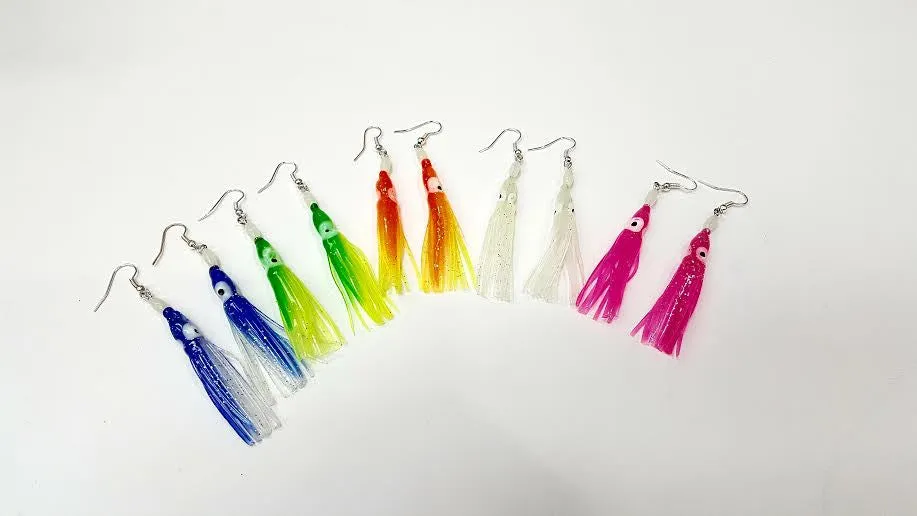 Squid Earrings