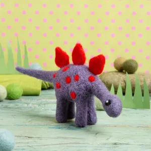 Stegosaurus Needle Felting Kit