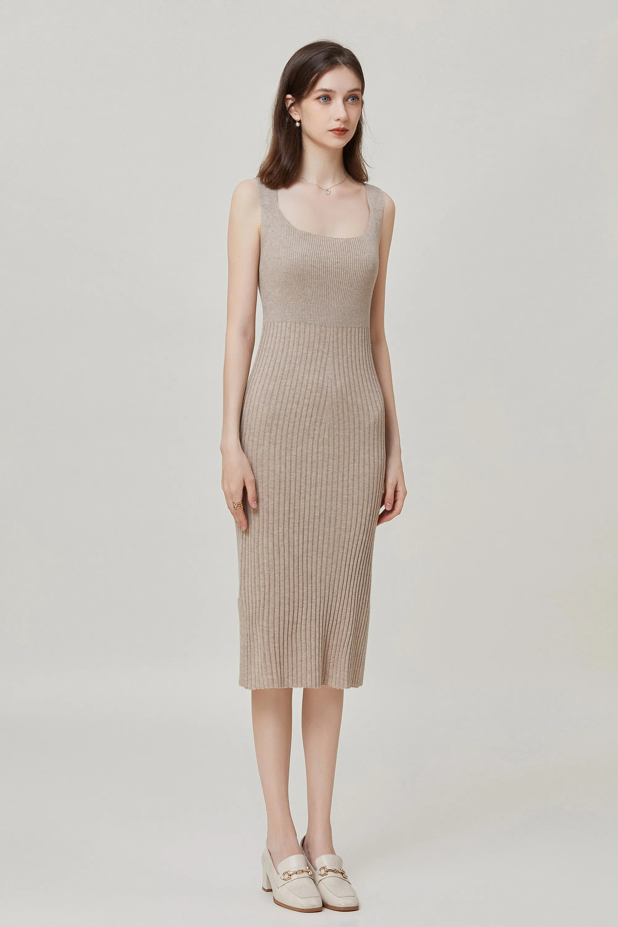 Sylphide | Delilah Stretch Wool Dress and Cardigan Set