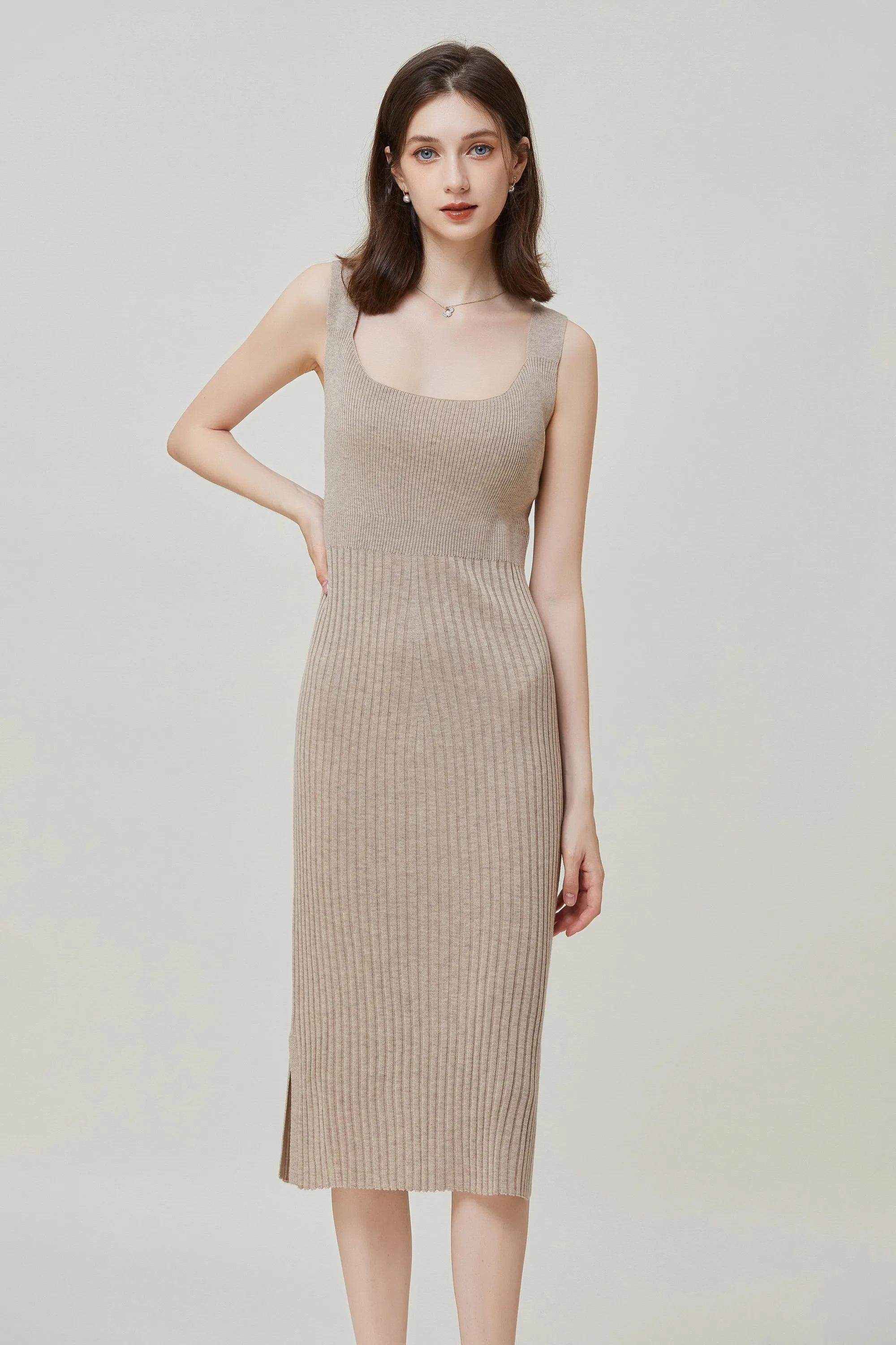 Sylphide | Delilah Stretch Wool Dress and Cardigan Set