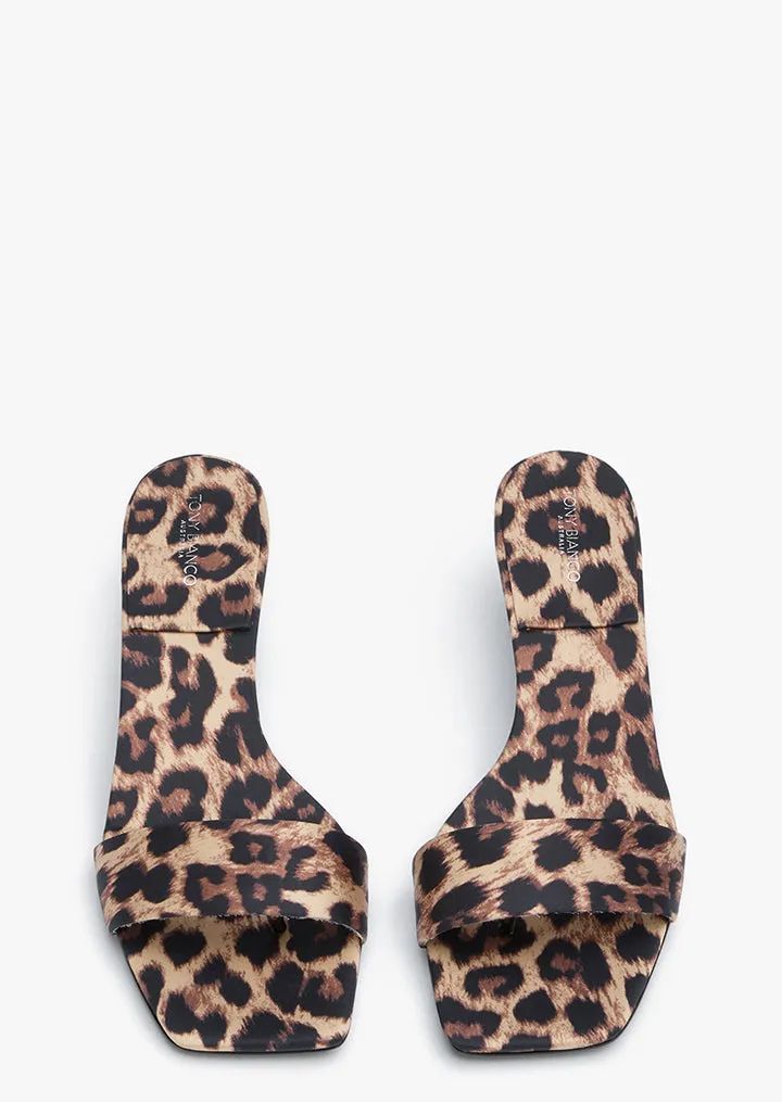 Taylor Leopard Satin