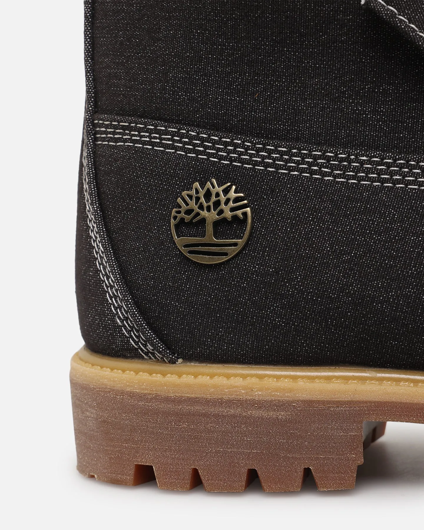 Timberland X Culture Kings 6" Black Denim Premium Boot Black Denim