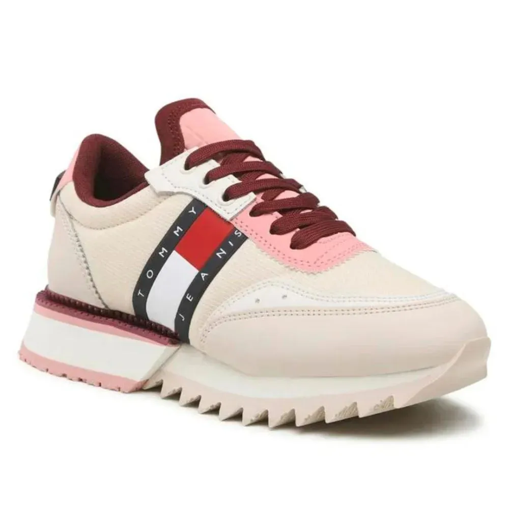 Tommy Hilfiger Jeans WMNS Cleat Sneakers Women - BEG