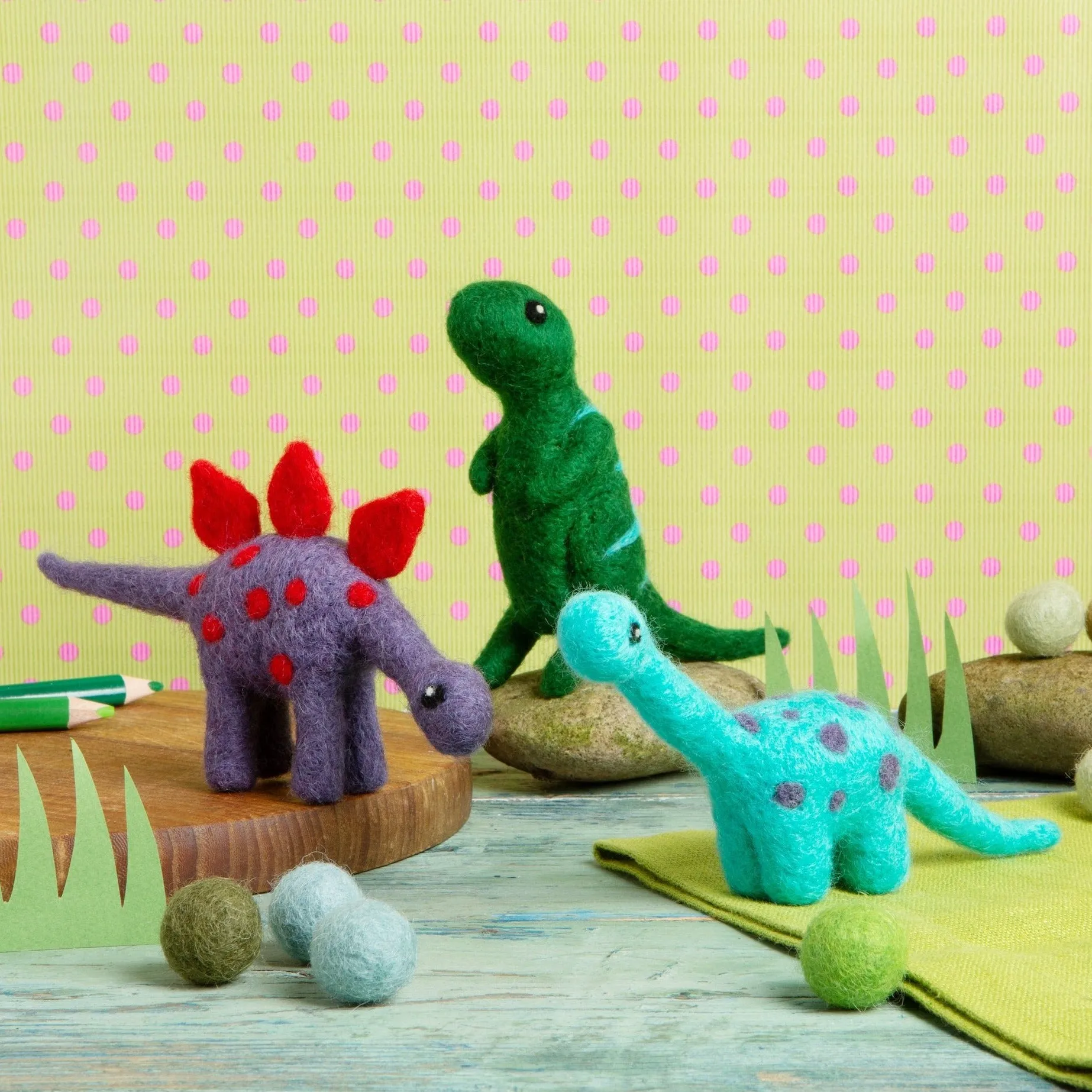 Tyrannosaurus Rex Needle Felting Kit