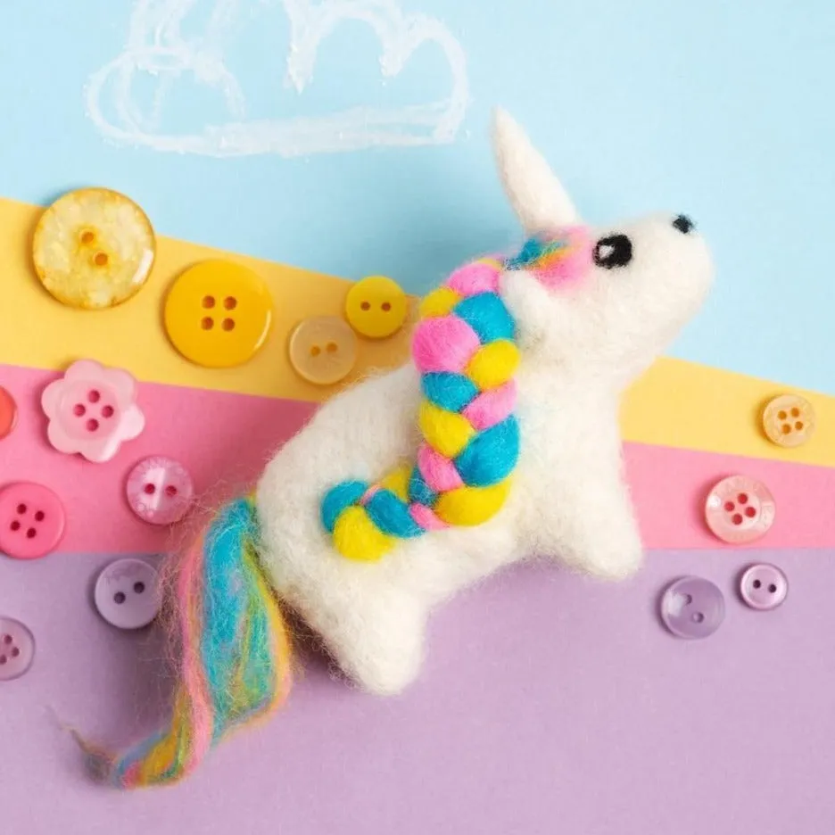 Unicorn Needle Felting Kit