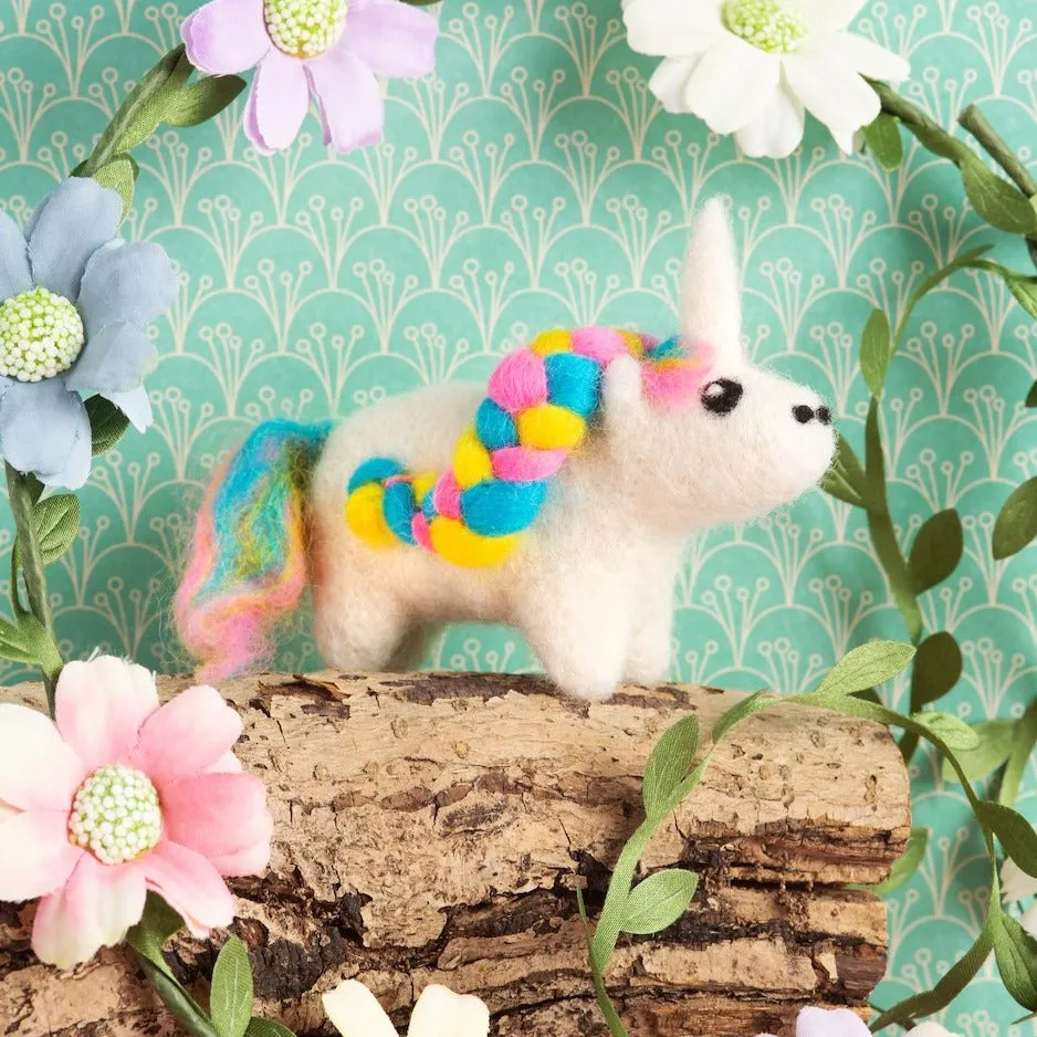 Unicorn Needle Felting Kit