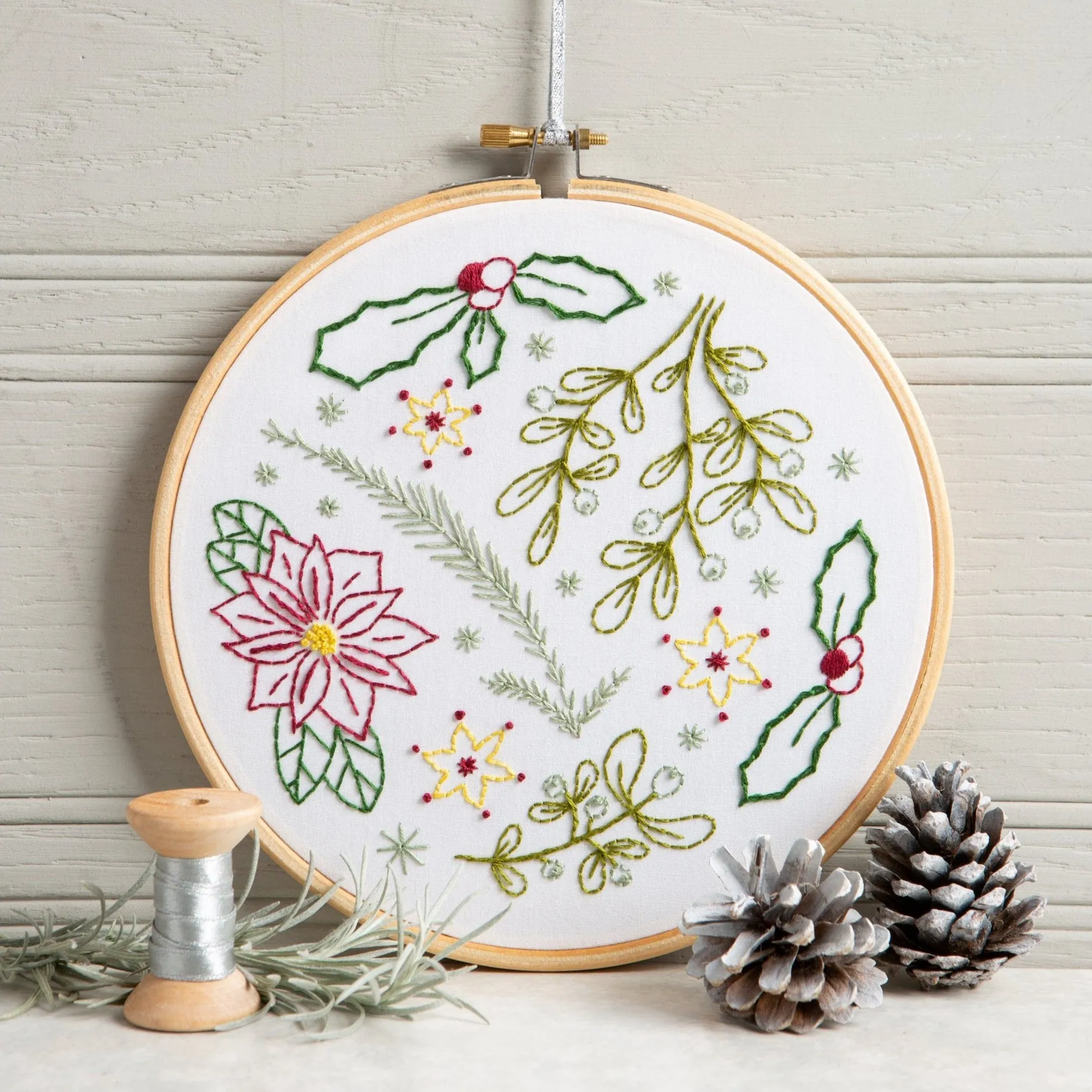 Winter Walk Embroidery Kit