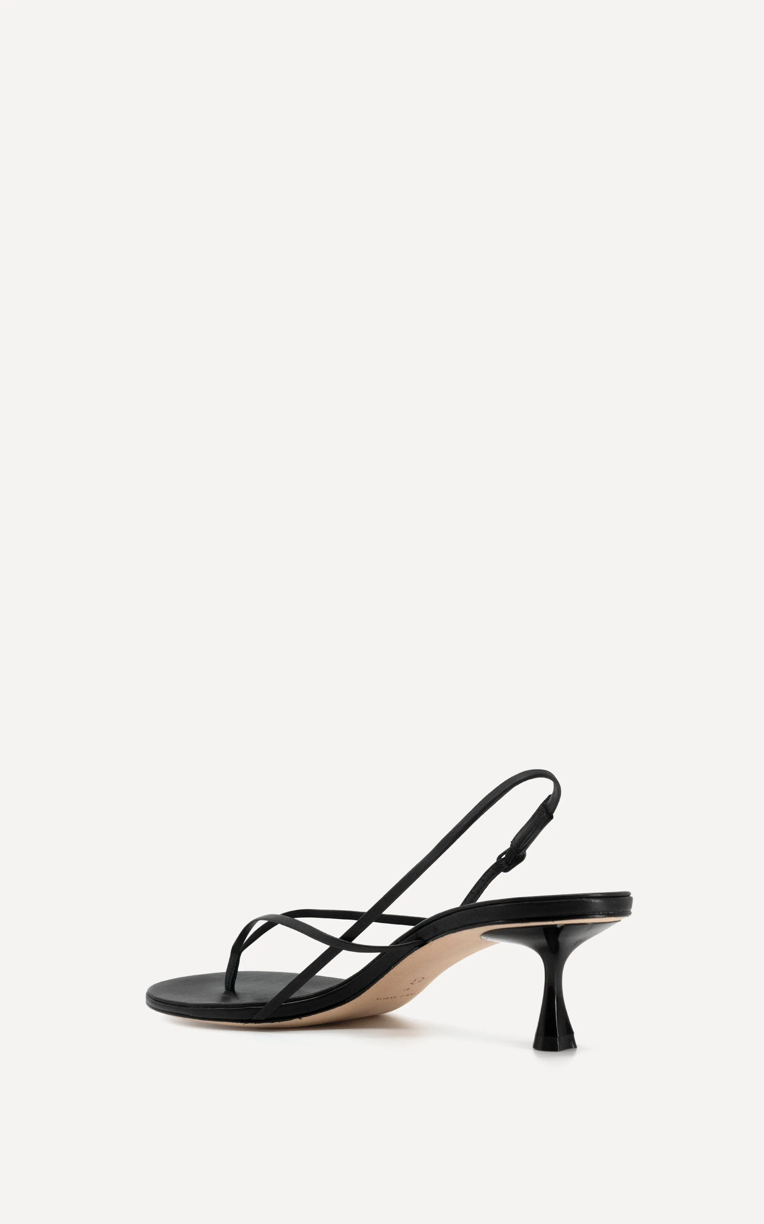 Wishbone 50 Heel | Black