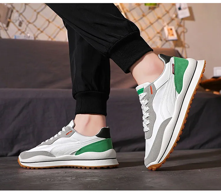 xiangtuibao New Young Casual Men Shoes Comfortable Male Casual Sneaker Size 39-44 Suede Running Shoe for Mens Popular  Golf Shoes Man