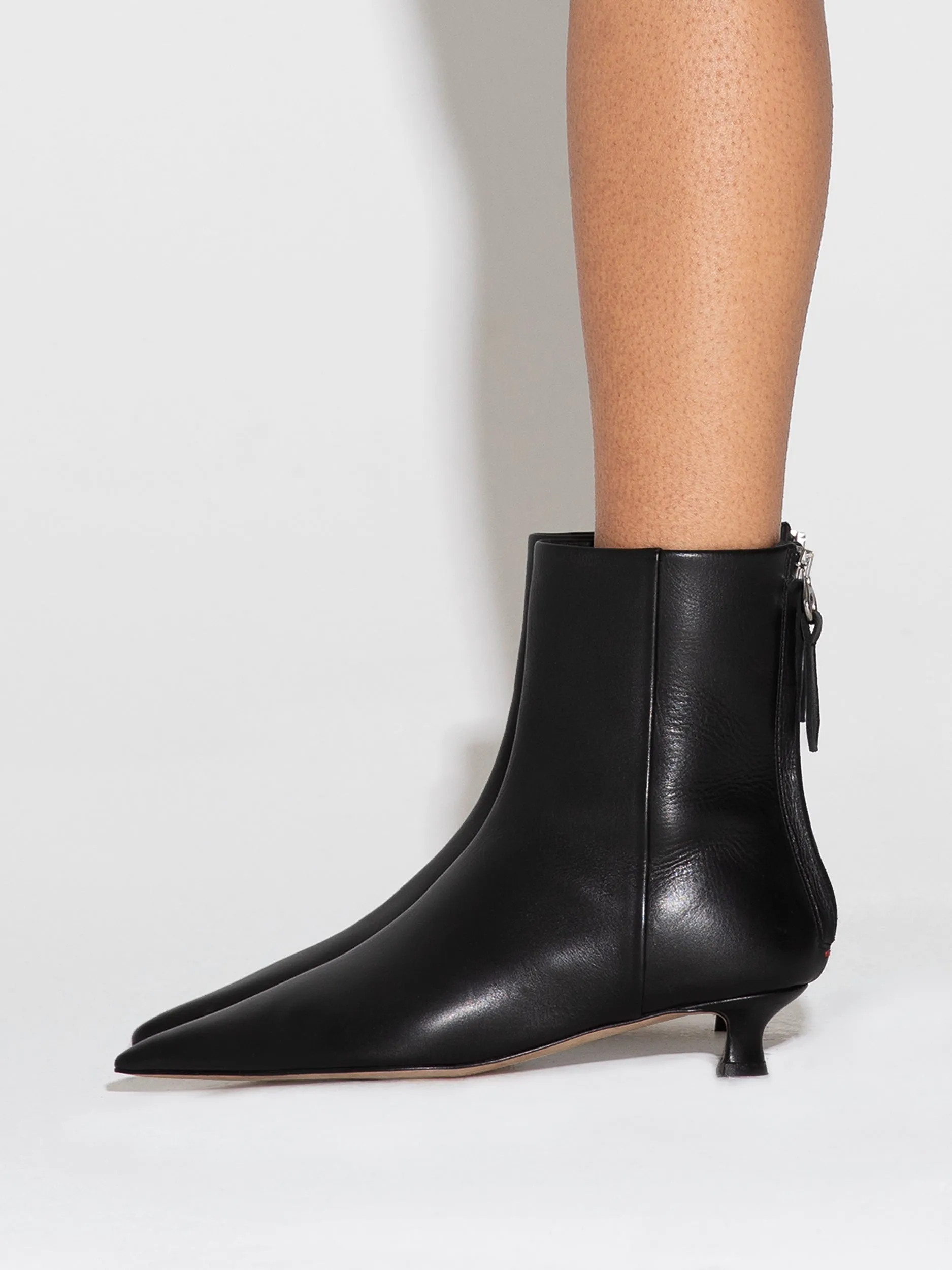 Zoe Leather Ankle Boots